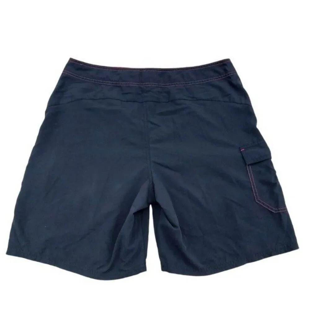 Zara Board Shorts Mens XL Navy Lace Up Beach Pool Summer Outdoor Travel